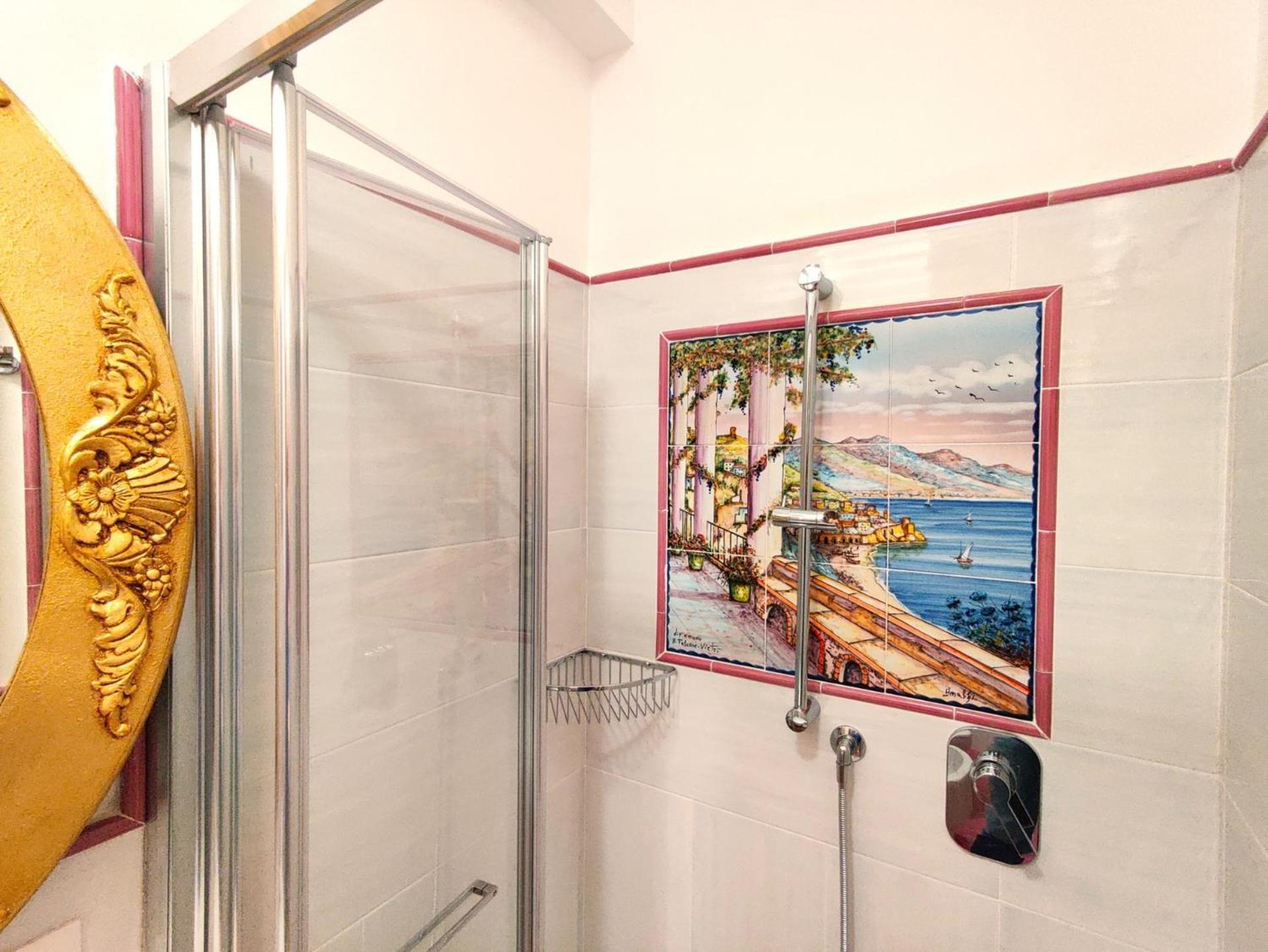 Casa La Scogliera Lägenhet Praiano Exteriör bild